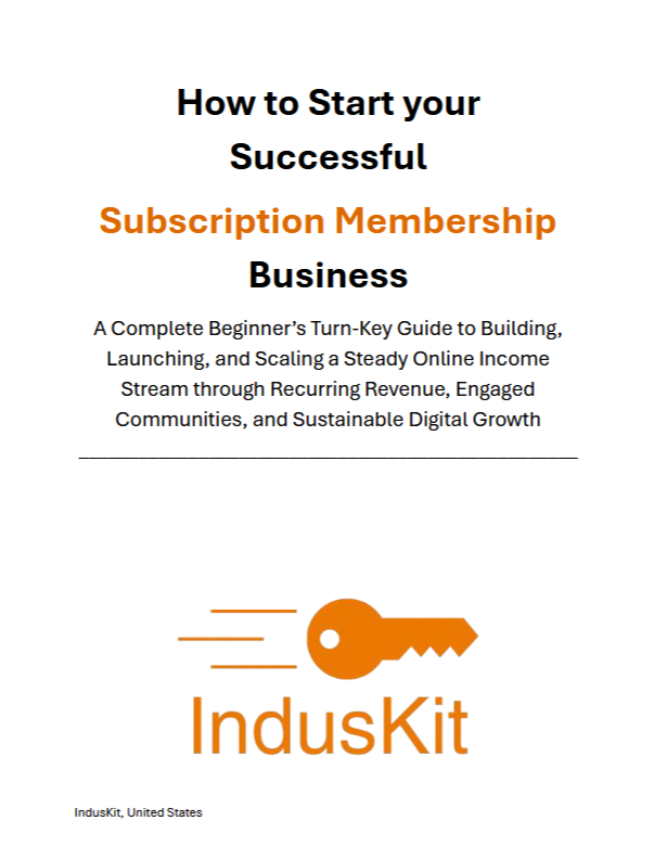 How to Start Your Successful Subscription Membership Business